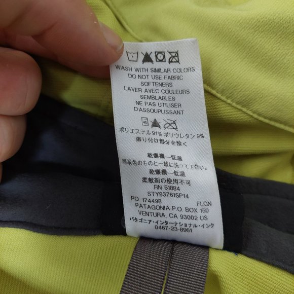 Patagonia Simple Guide Hoody, technical softshell jacket - Picture 5 of 6